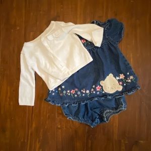 Winnie the Pooh outfit with sweater!!!